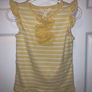 Matilda Jane yellow tank top